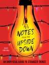 Cover image for Notes from the Upside Down